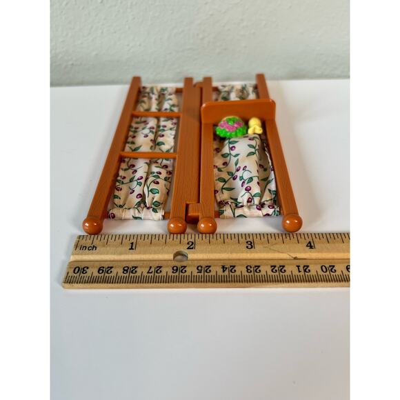 Fisher Price Loving Family Dollhouse Cloth Room Divider Home Office - Picture 6 of 8